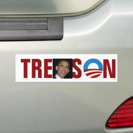 Obama-Verrat Autoaufkleber (Auf Auto)