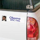 Obama versagen autoaufkleber (Auf Lkw)