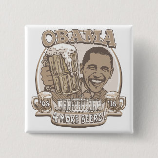 Obama vier weitere Biere Button