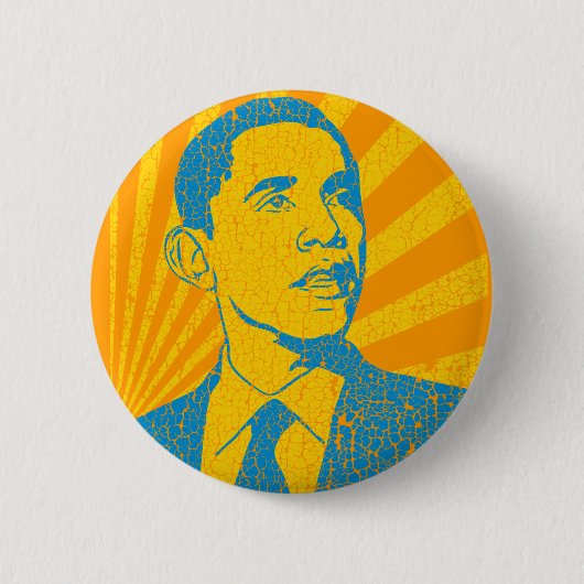 Obama Vintag Button (Vorderseite)