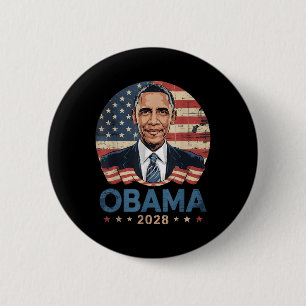 Obama Vintag Präsident 2028 Obama _17 Button