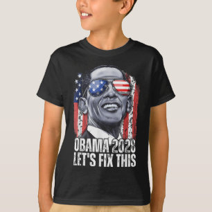 Obama Vintag Präsident 2028 Obama _8 T-Shirt