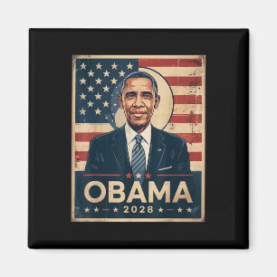 Obama Vintag Präsident 2028 Obama _ Magnet