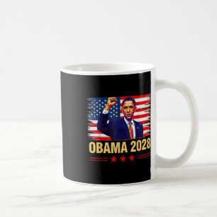 Obama Vintag Präsident 2028 Obama Retro Flag Amer Kaffeetasse