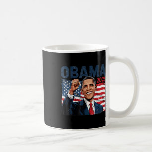 Obama Vintag Präsident 2028 Obama Retro Flag Amer Kaffeetasse
