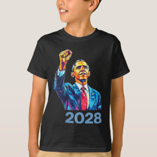 Obama Vintag Präsident 2028 Obama T-Shirt