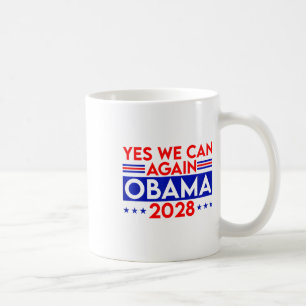 Obama Vintag Retro Patriotic 2028 politische Prote Kaffeetasse