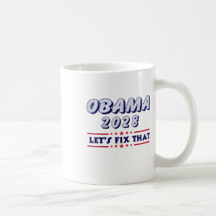 Obama Vintag Retro Patriotic 2028 politische Prote Kaffeetasse