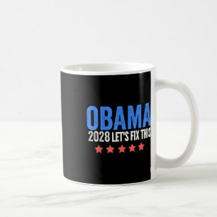 Obama Vintag Retro Patriotic 2028 politische Prote Kaffeetasse