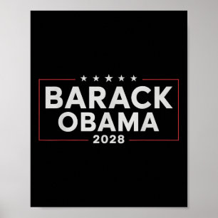 Obama Vintage Präsident 2028 Obama _20 Poster