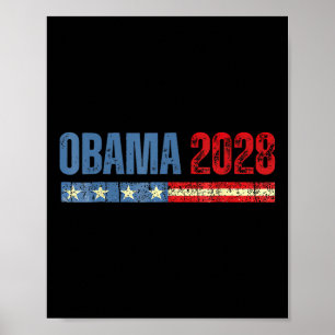 Obama Vintage Präsident 2028 Obama _33 Poster