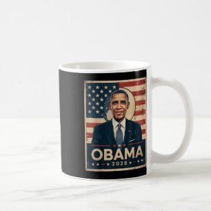 Obama Vintage Präsident 2028 Obama 6  Kaffeetasse
