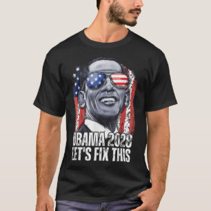 Obama Vintage Präsident 2028 Obama _8 T-Shirt