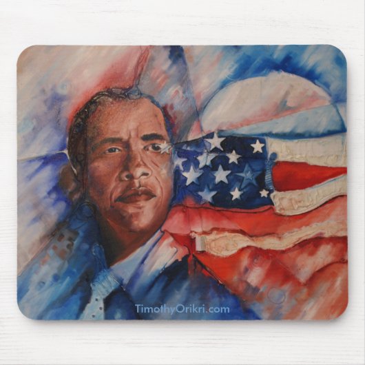 Obama: Vision verkörpert - Mousepad (Vorne)