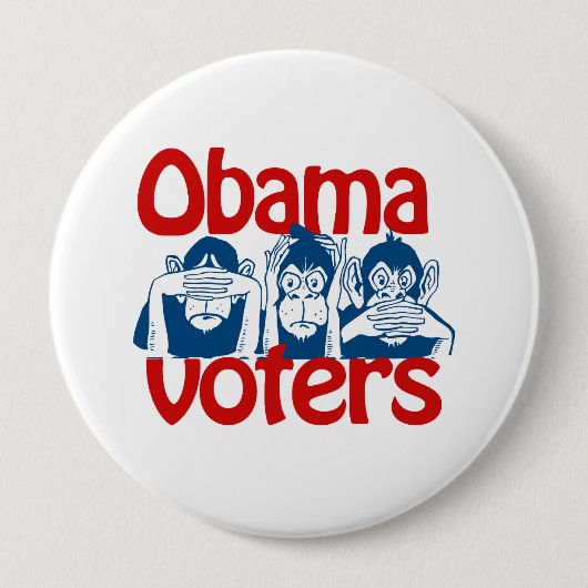 Obama-Wähler Button (Vorderseite)