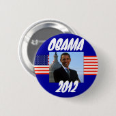 Obama-Wahlkampf 2012 Button (Vorne & Hinten)