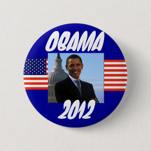 Obama-Wahlkampf 2012 Button