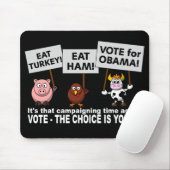 Obama wählt Mousepad (Mit Mouse)