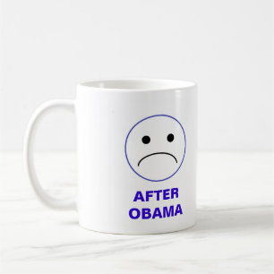 Obama - Während und nach der Tasse