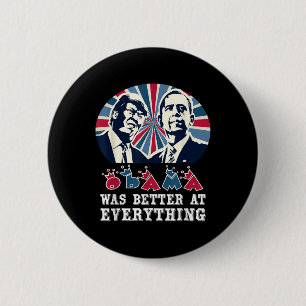 Obama war bei allem Anti-Trump 2024 besser Button