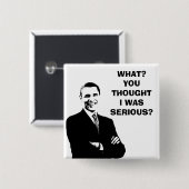 OBAMA-WAREN BUTTON (Vorne & Hinten)