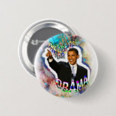 Obama-Wassermann-Knopf Button (Vorne & Hinten)