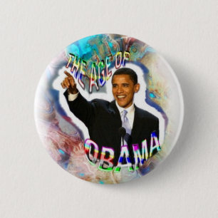 Obama-Wassermann-Knopf Button