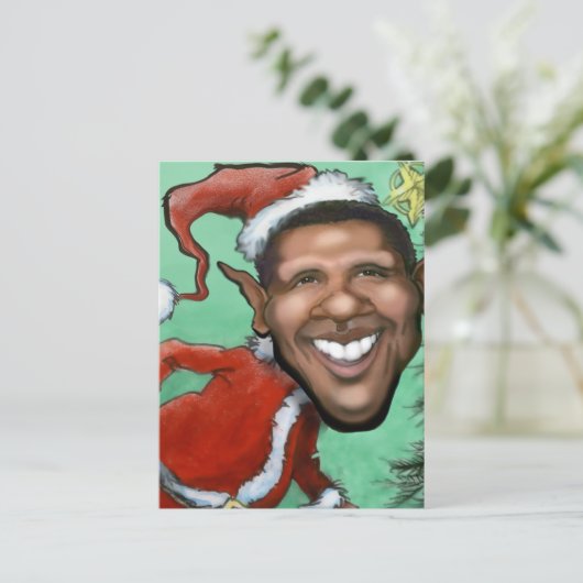 Obama Weihnachten (Stehend Vorderseite)