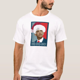 Obama-Weihnachten Ho Ho Ho T-Shirt