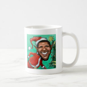 Obama-Weihnachten Kaffeetasse