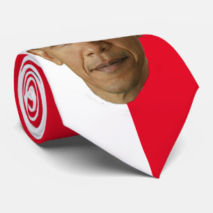 OBAMA-WEISS UND JEDER — ÄNDERBARE HINTERGRUND KRAWATTE