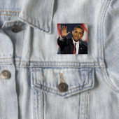 Obama-Welle Button (Beispiel)