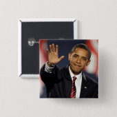 Obama-Welle Button (Vorne & Hinten)