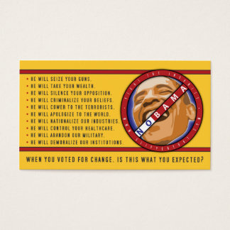 Obama "Wenn du für Veränderung gestimmt hast.." Vi