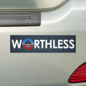 Obama wertlos autoaufkleber (Auf Auto)