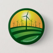 Obama-Winde des Änderungs-Knopfes Button (Vorderseite)