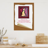 Obama Wir sind das Zitat Poster (Küche)