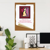 Obama Wir sind das Zitat Poster (Heimbüro)