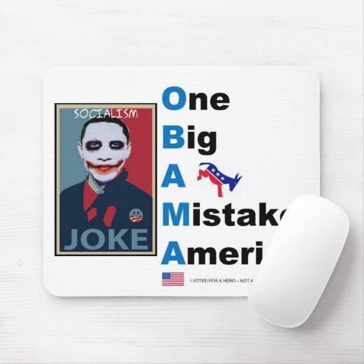OBAMA-Witz Mousepad (Mit Mouse)