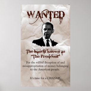 Obama wollte Plakat