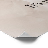 Obama Wollte Poster (Ecke)