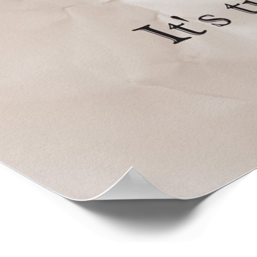 Obama Wollte Poster (Ecke)