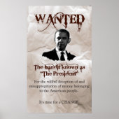 Obama Wollte Poster (Vorne)