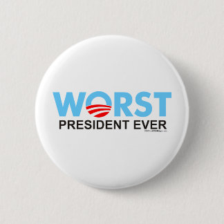 Obama WorstEver Button