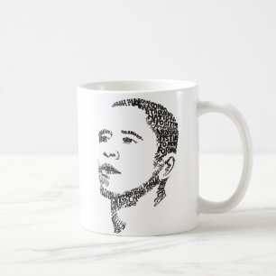 Obama: Wörter der Hoffnungs-Tasse Kaffeetasse