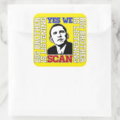 Obama Yes We Scan Sticker (Tasche)