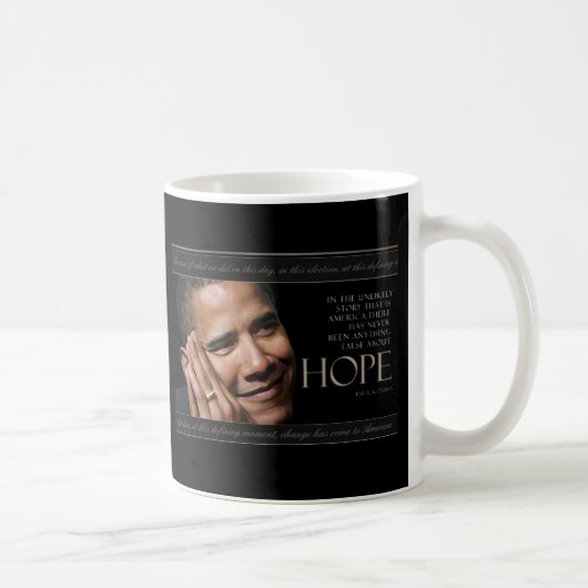 Obama-Zitat Kaffeetasse (Rechts)