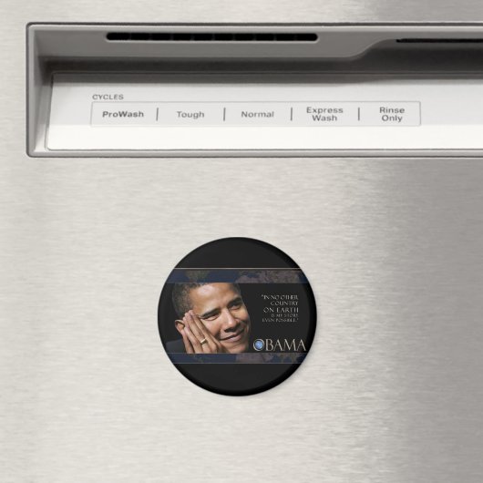 Obama Zitat Magnet (In Situ (Geschirrspüler))