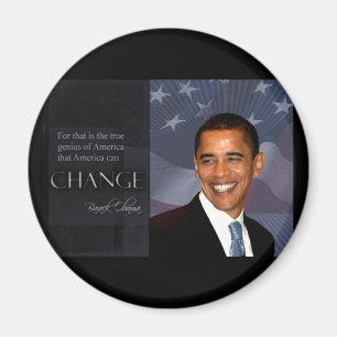 Obama-Zitat Magnet