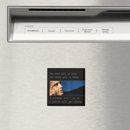 Obama Zitat Magnet (In Situ (Geschirrspüler))